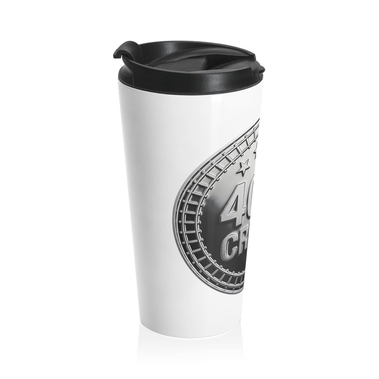 Silver Coaster Club 400th Credit Milestone Travel Mug - THOOSIEMERCH product image