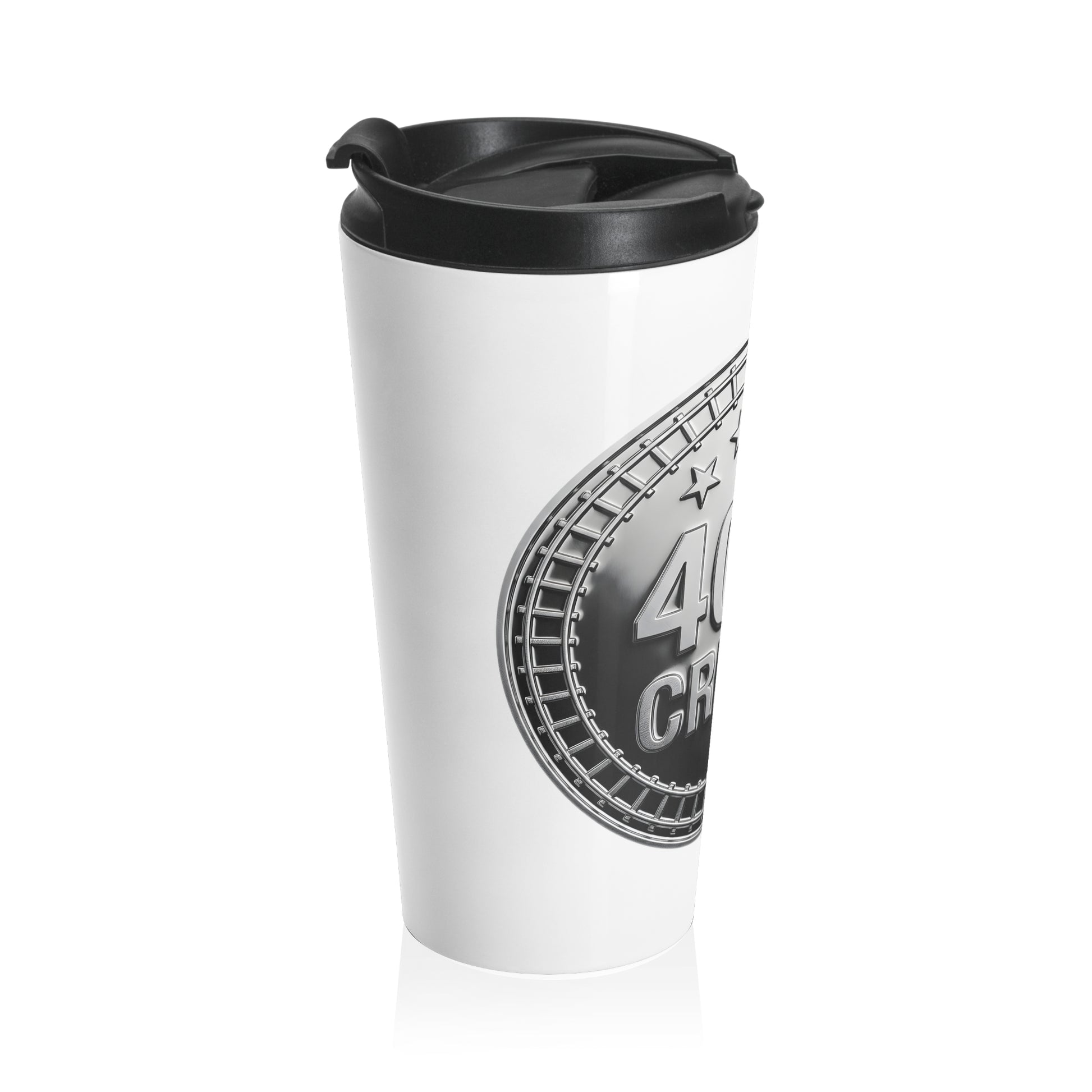 Silver Coaster Club 400th Credit Milestone Travel Mug - THOOSIEMERCH product image