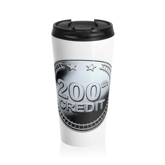 Silver Coaster Club 200th Credit Milestone Travel Mug - THOOSIEMERCH product image