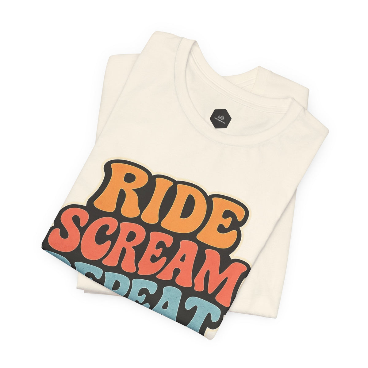 Ride Scream Repeat Retro Tee