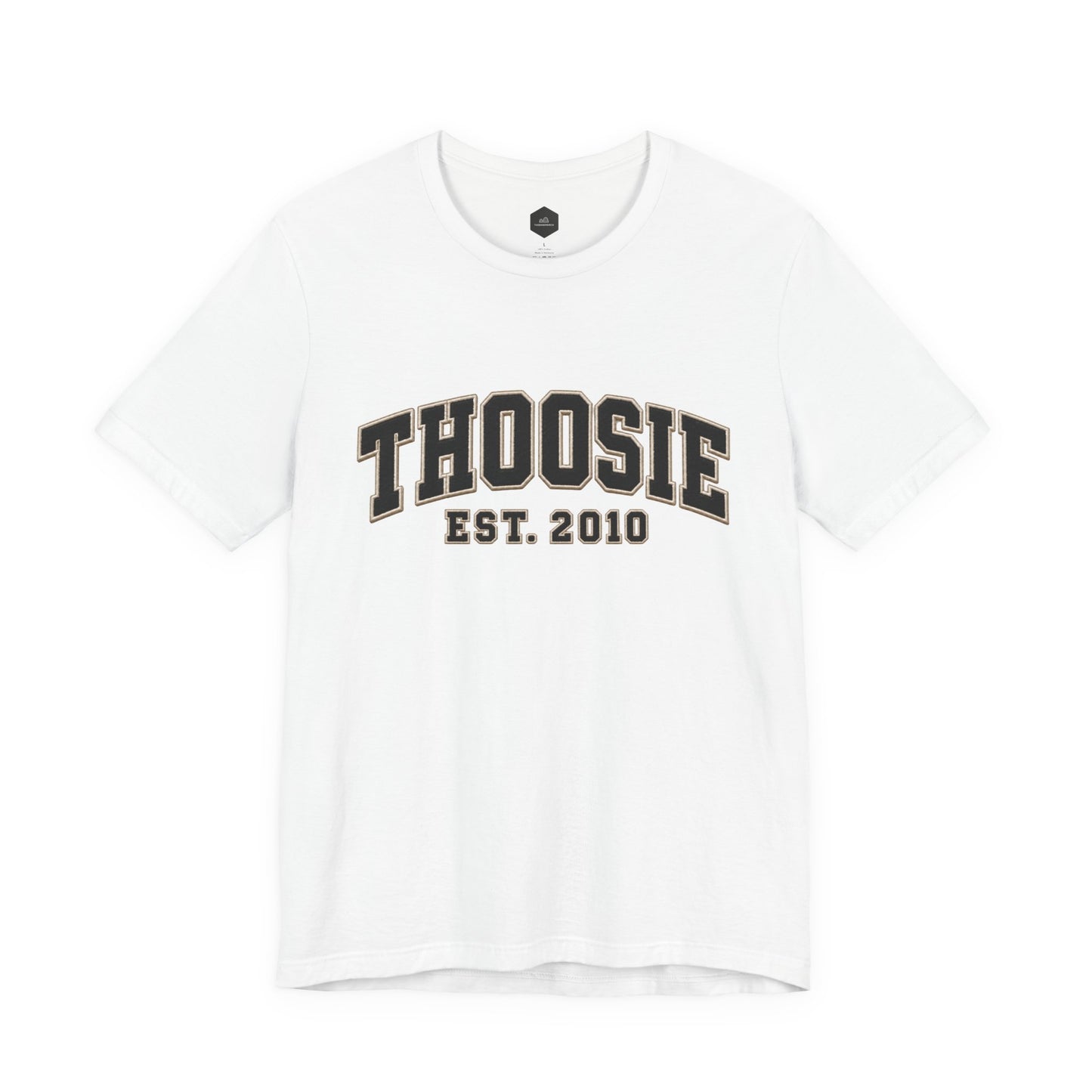 Born in 2010 Coaster Tee with vintage collegiate-style year graphic