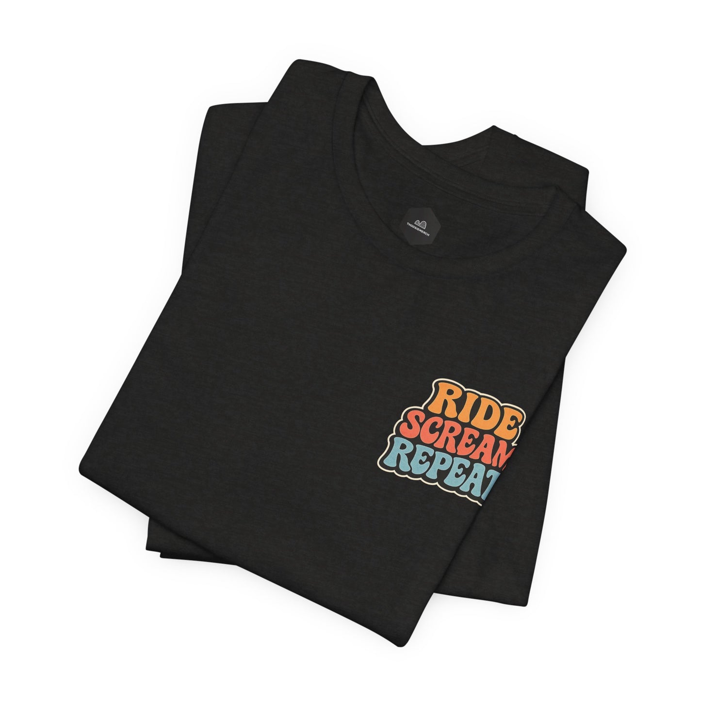 Ride Scream Repeat Retro Tee