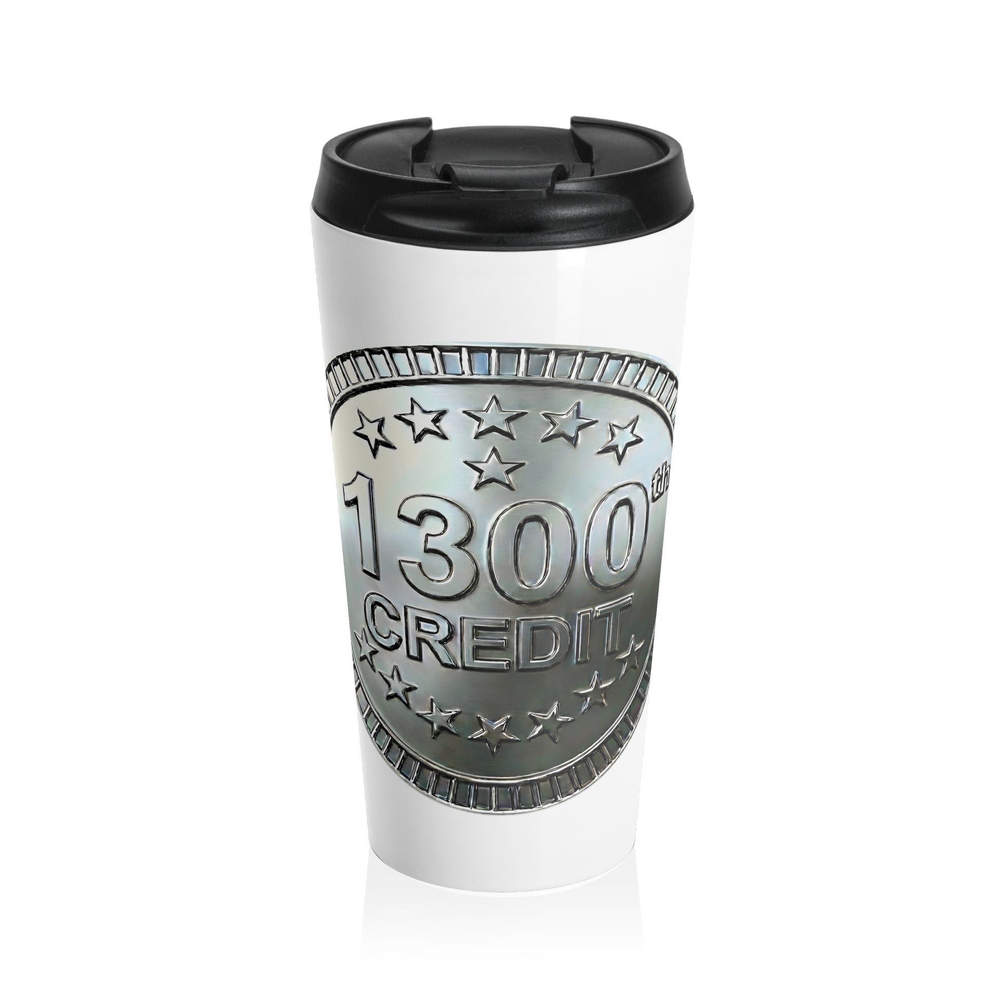 Platinum Coaster Club 1300th Credit Milestone Travel Mug - THOOSIEMERCH product image
