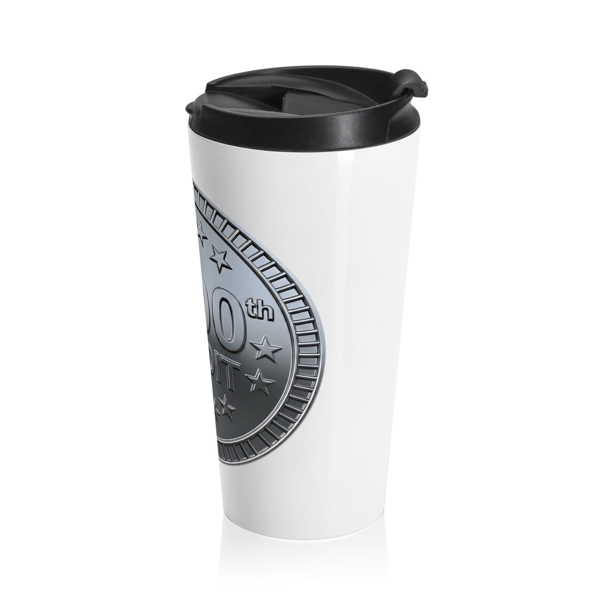 Platinum Coaster Club 1400th Credit Milestone Travel Mug - THOOSIEMERCH product image