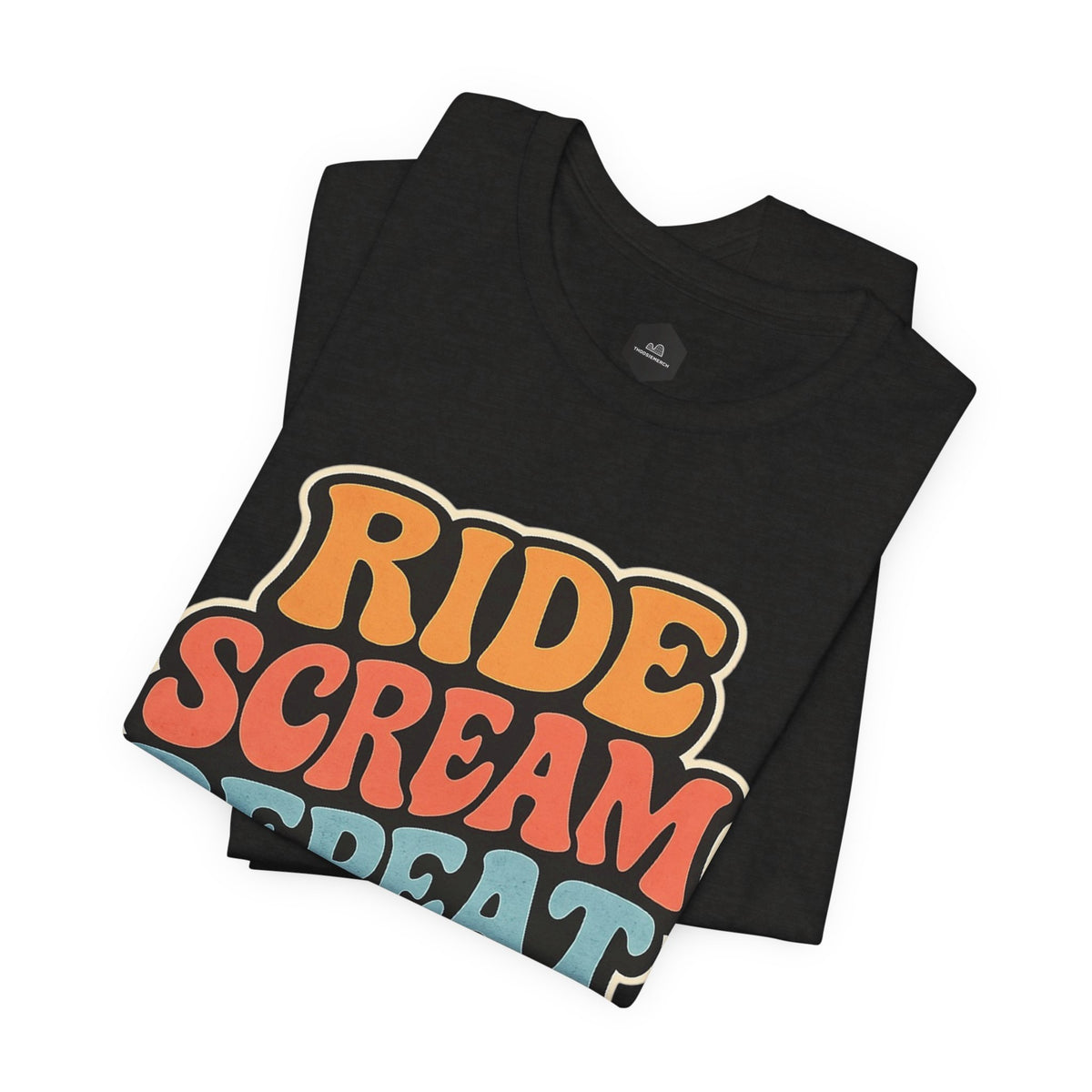 Ride Scream Repeat Retro Tee