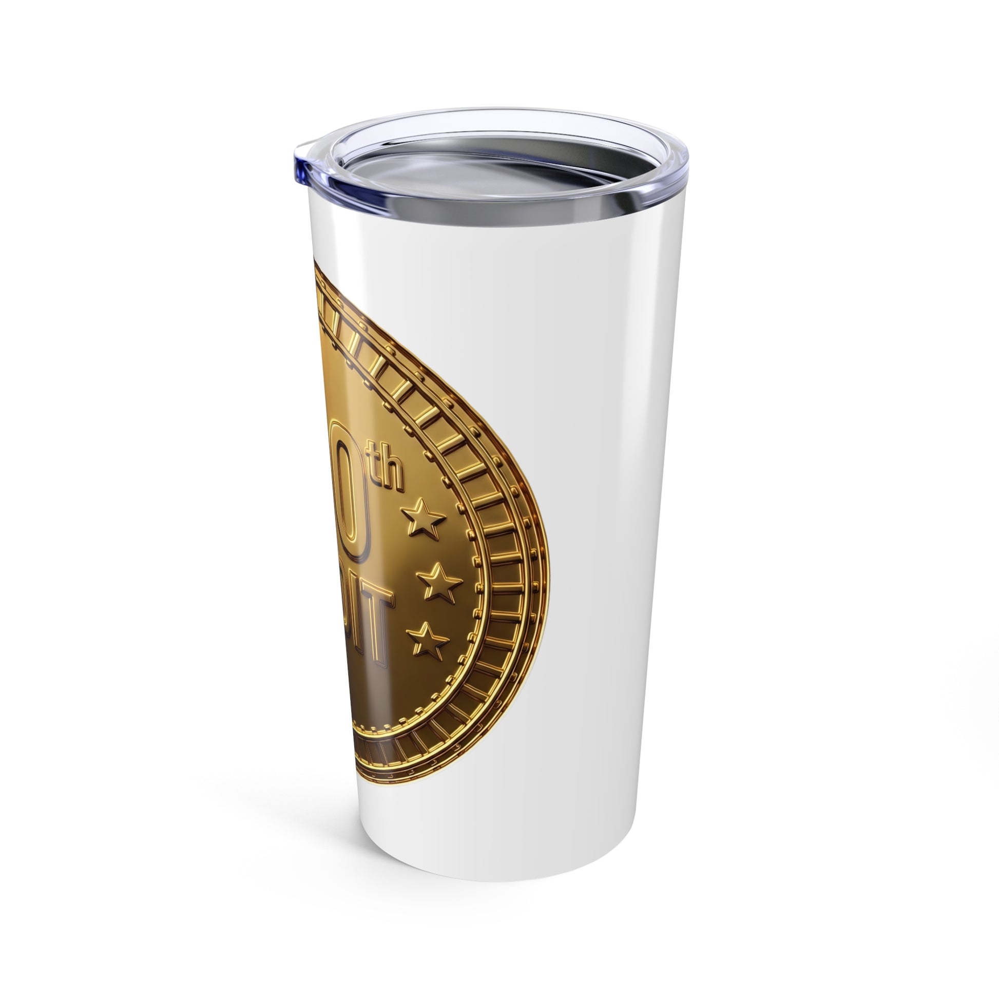 Gold Coaster Club 600th Credit Milestone Tumbler 20oz - THOOSIEMERCH product image