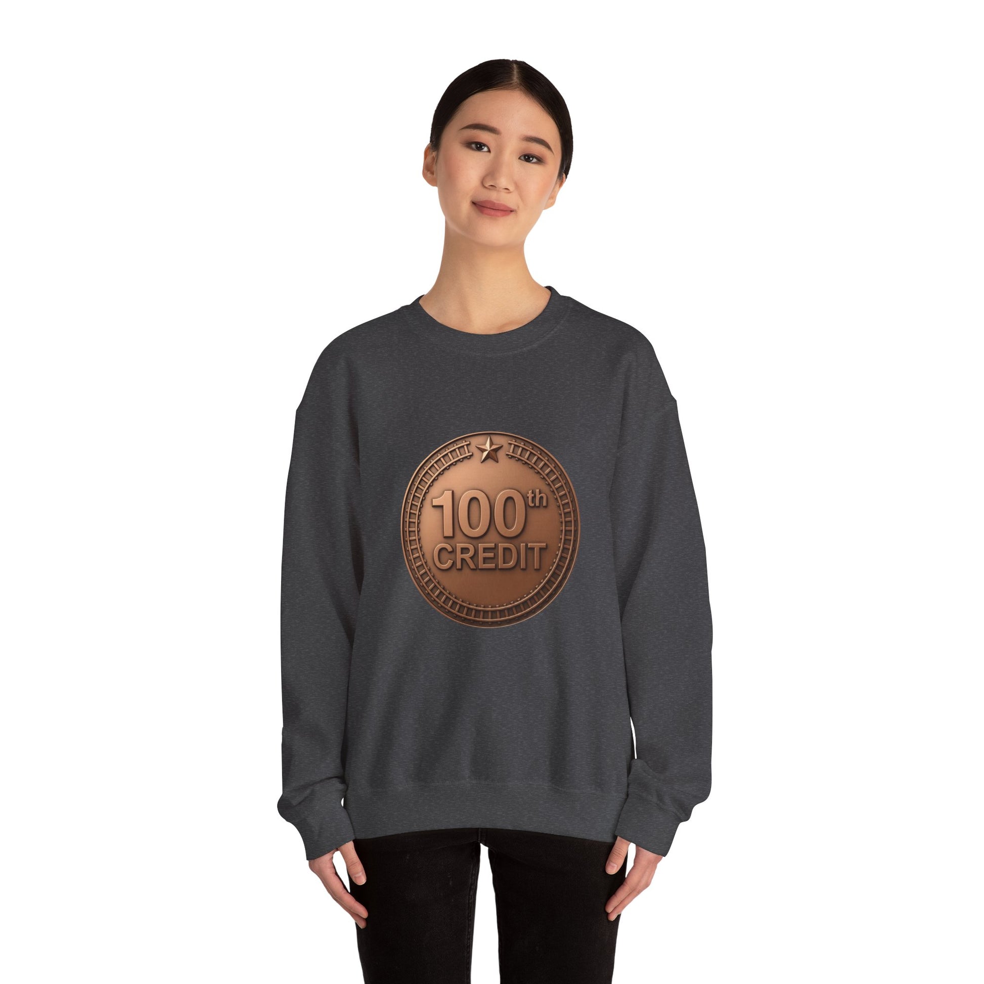 Bronze Coaster Club 100th Credit Milestone Sweatshirt - THOOSIEMERCH product image