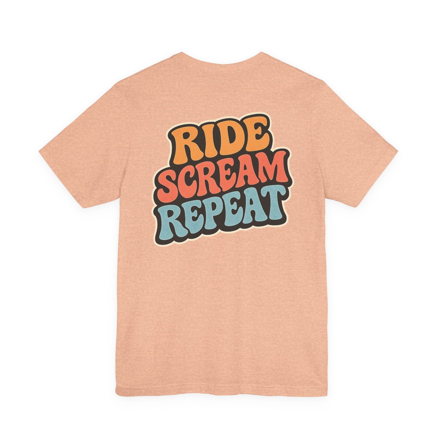 Ride Scream Repeat Retro Tee