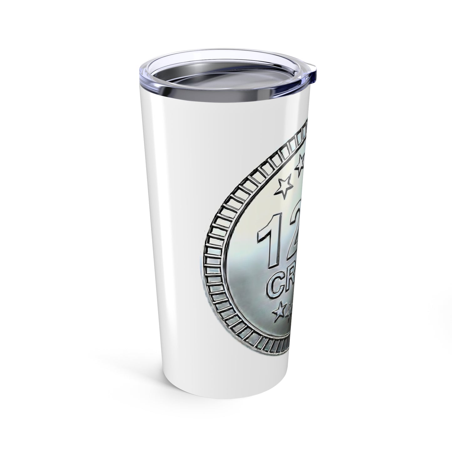 Platinum Coaster Club 1200th Credit Milestone Tumbler 20oz - THOOSIEMERCH product image