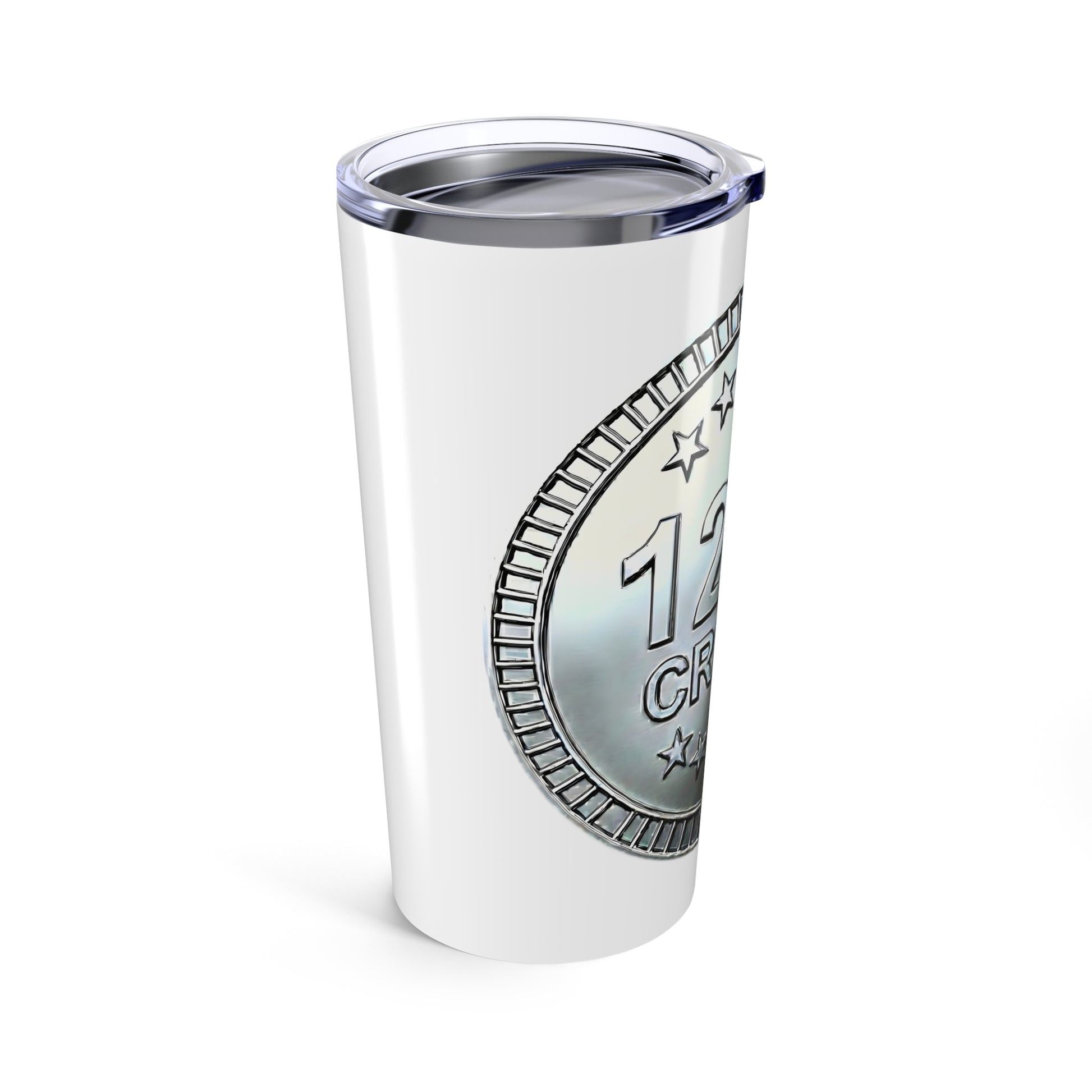Platinum Coaster Club 1200th Credit Milestone Tumbler 20oz - THOOSIEMERCH product image