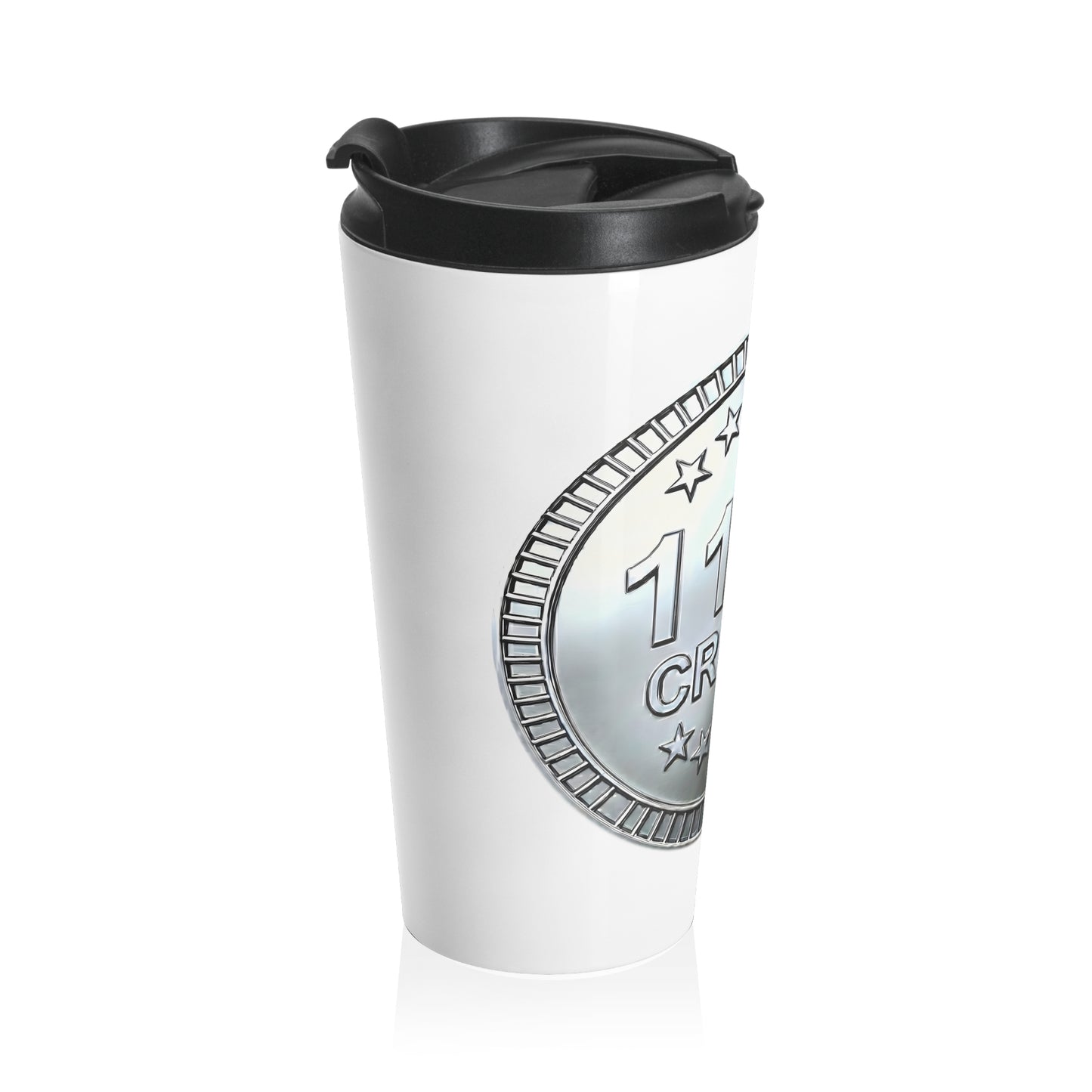 Platinum Coaster Club 1100th Credit Milestone Travel Mug - THOOSIEMERCH product image