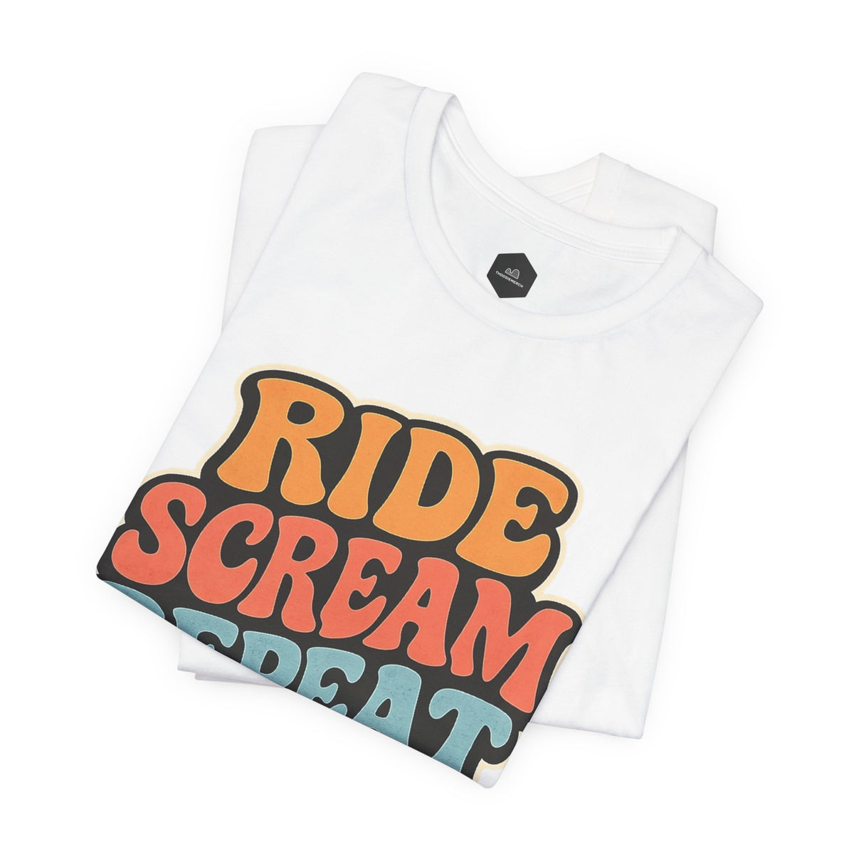 Ride Scream Repeat Retro Tee