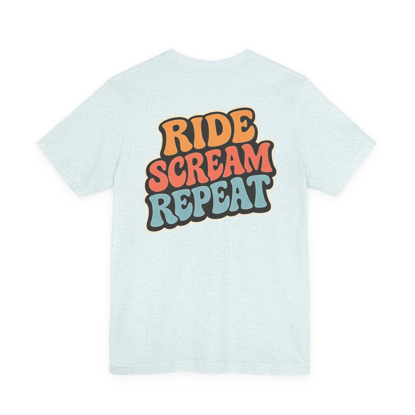 Ride Scream Repeat Retro Tee