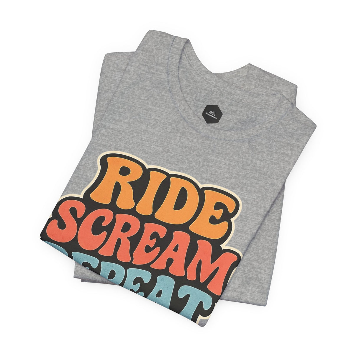 Ride Scream Repeat Retro Tee