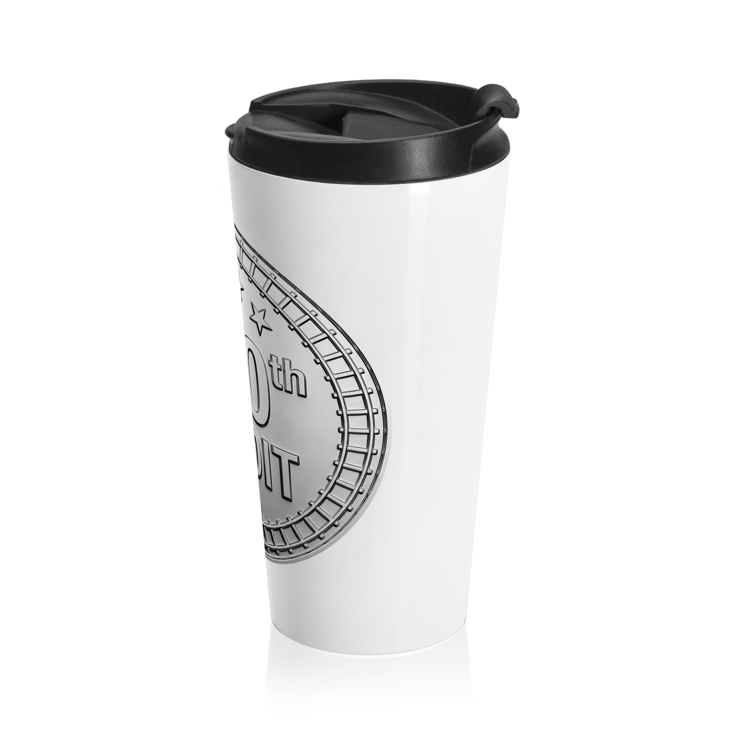 Silver Coaster Club 400th Credit Milestone Travel Mug - THOOSIEMERCH product image