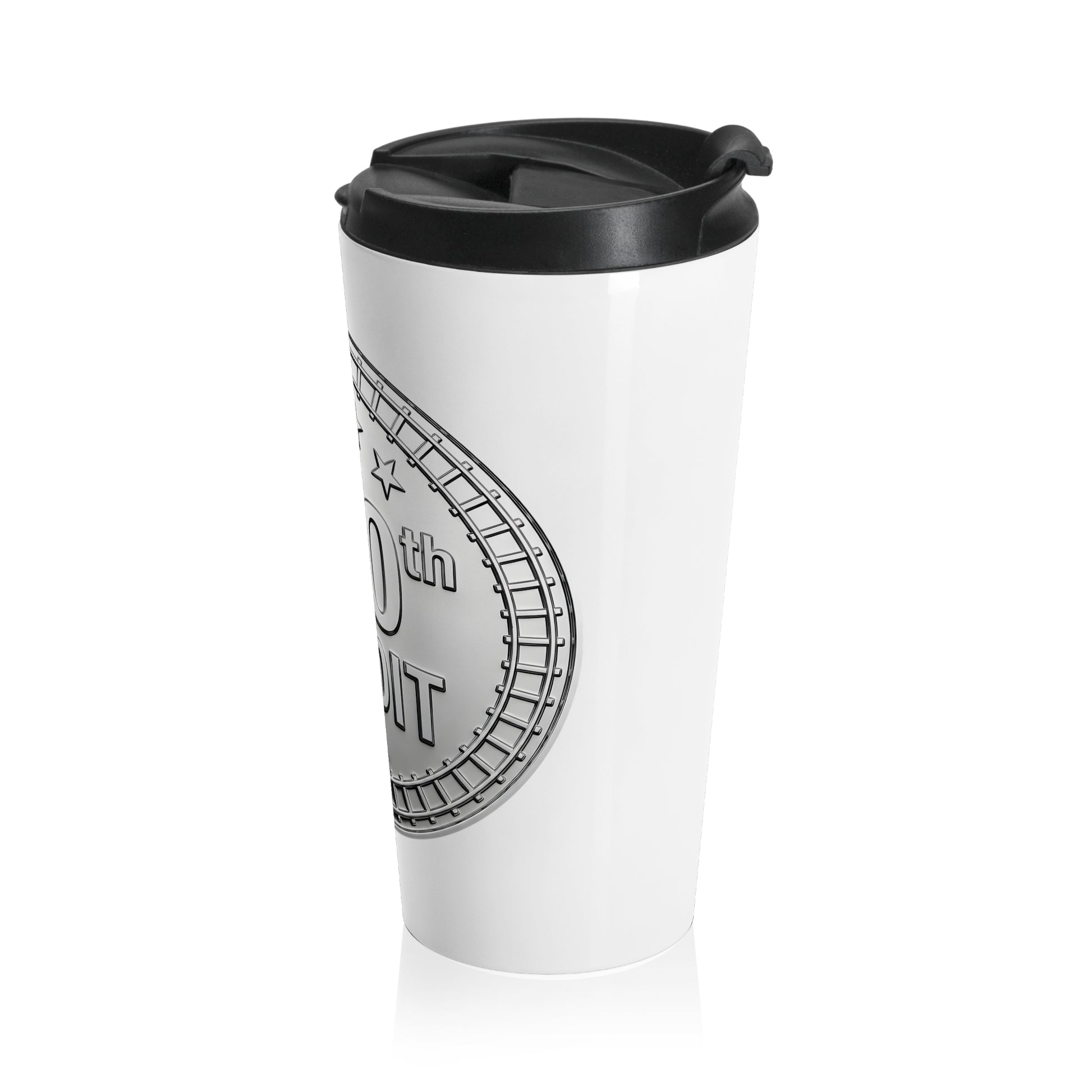 Silver Coaster Club 400th Credit Milestone Travel Mug - THOOSIEMERCH product image
