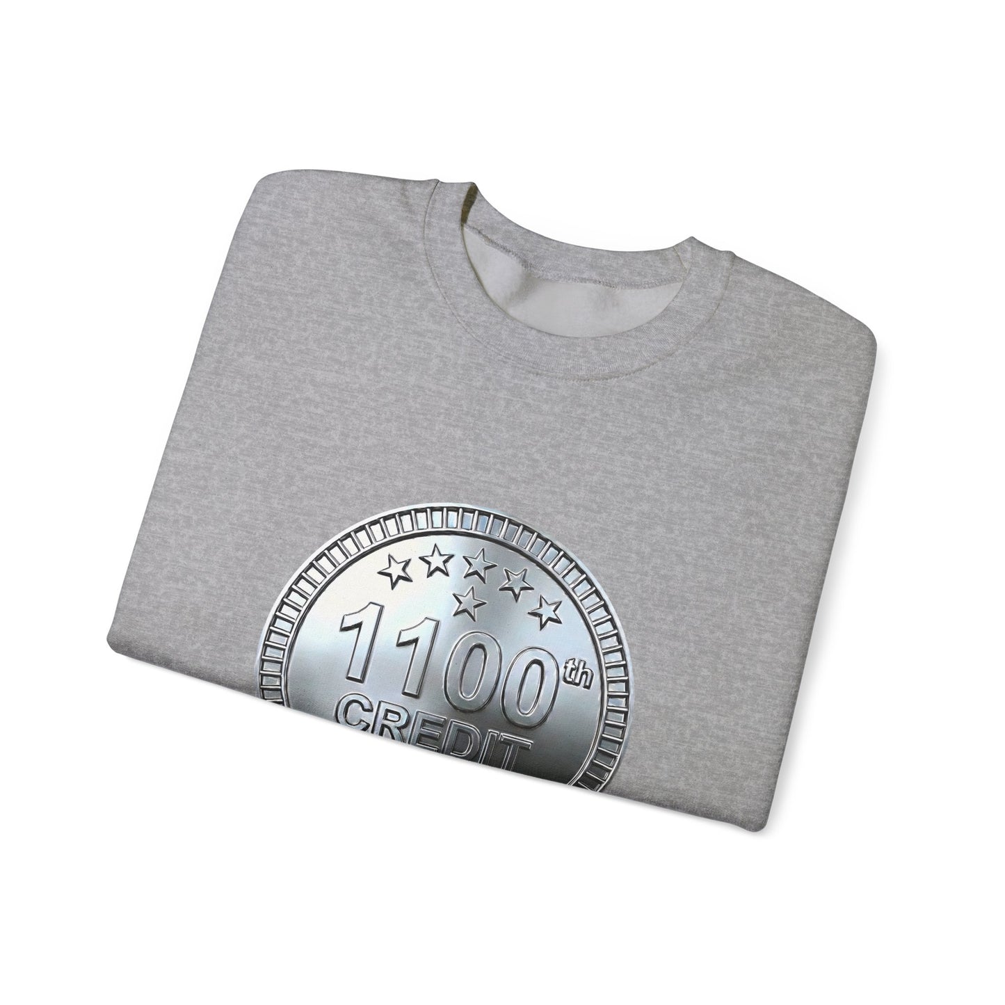 Platinum Coaster Club 1100th Credit Milestone Sweatshirt - THOOSIEMERCH product image