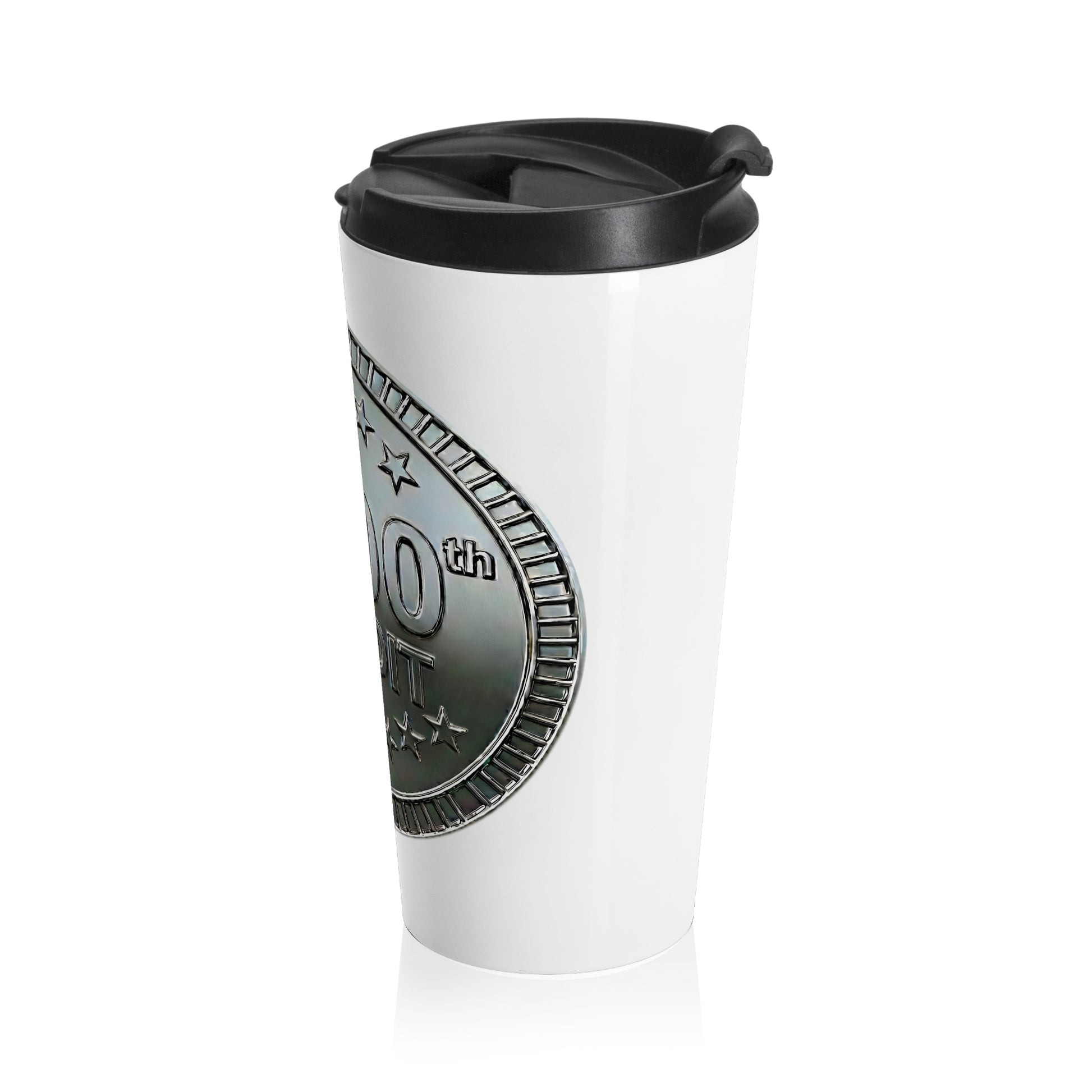 Platinum Coaster Club 1300th Credit Milestone Travel Mug - THOOSIEMERCH product image