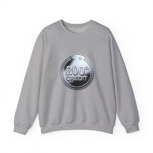 Silver Coaster Club 200th Credit Milestone Sweatshirt - THOOSIEMERCH product image