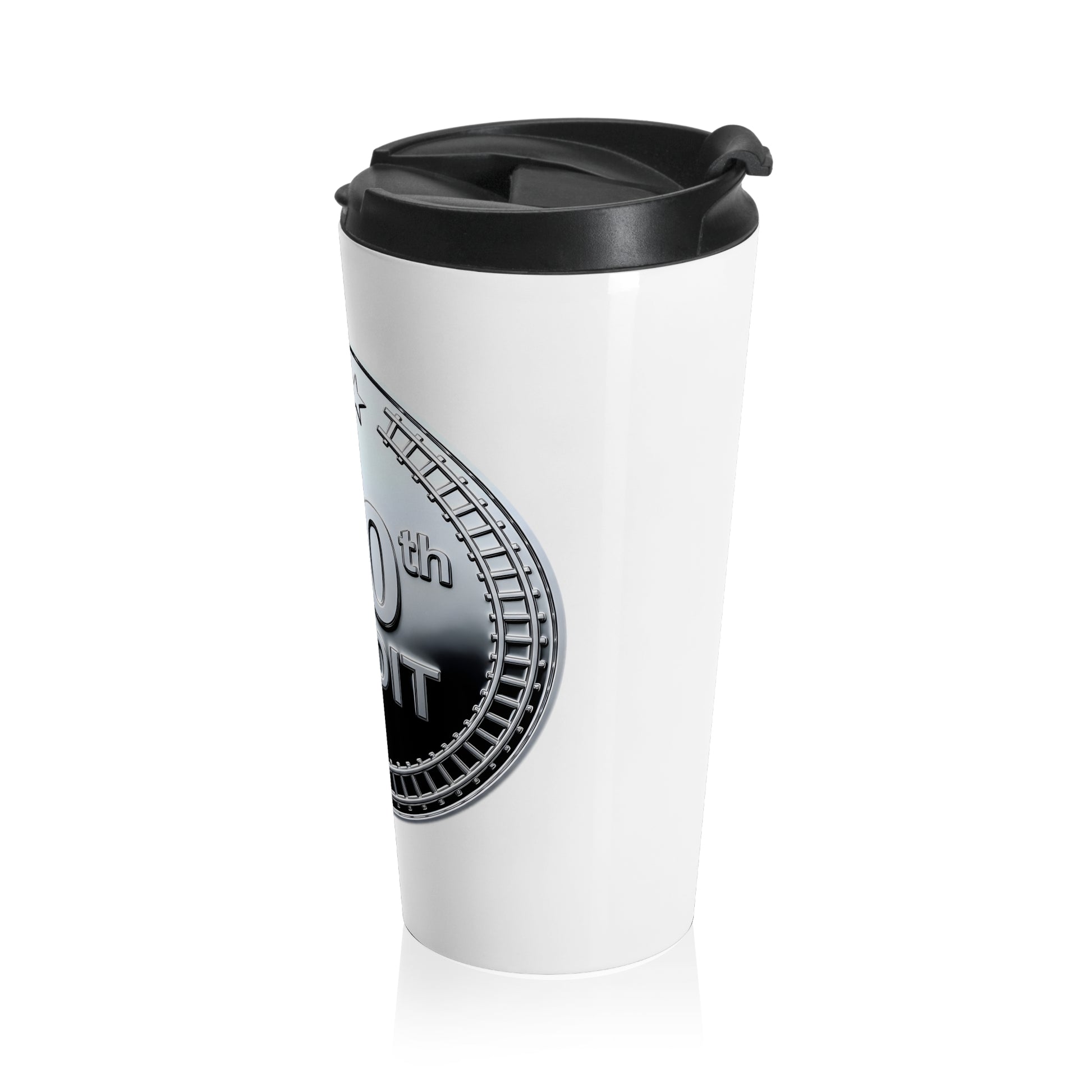 Silver Coaster Club 200th Credit Milestone Travel Mug - THOOSIEMERCH product image