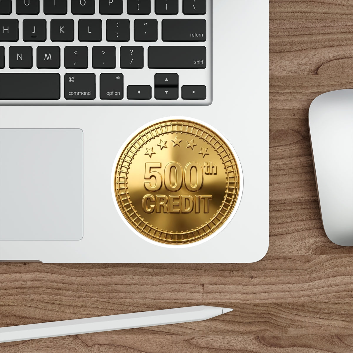Gold Coaster Club 500th Credit Milestone Die-Cut Sticker - THOOSIEMERCH product image