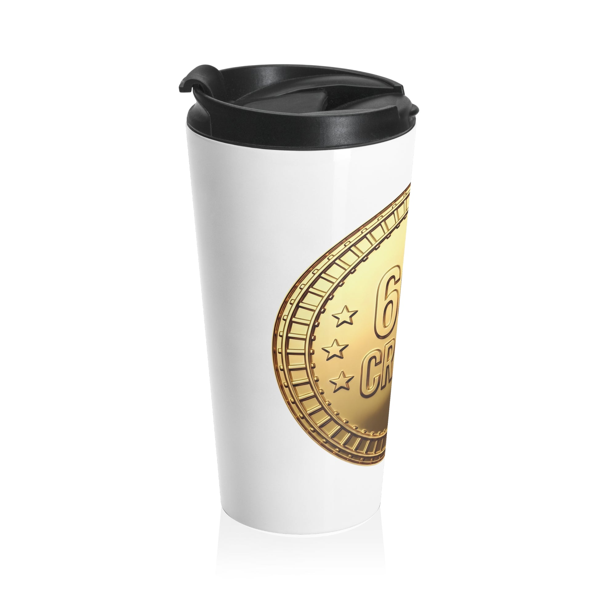 Gold Coaster Club 600th Credit Milestone Travel Mug - THOOSIEMERCH product image