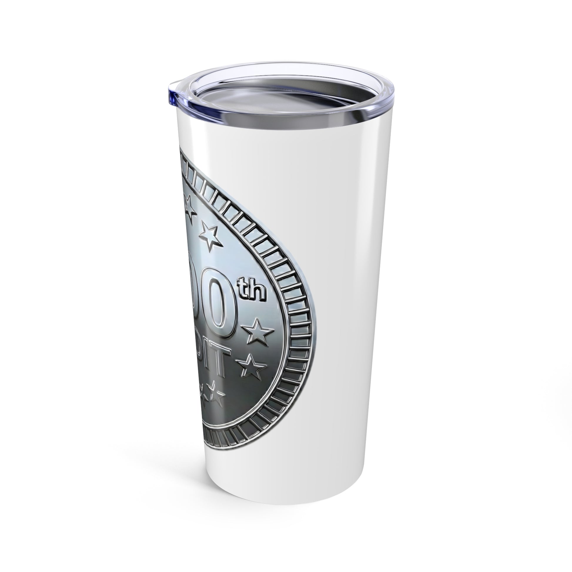 Platinum Coaster Club 1500th Credit Milestone Tumbler 20oz - THOOSIEMERCH product image