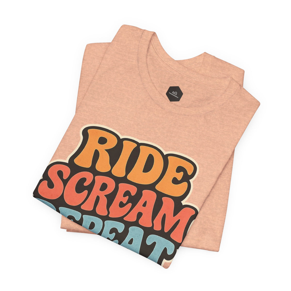 Ride Scream Repeat Retro Tee