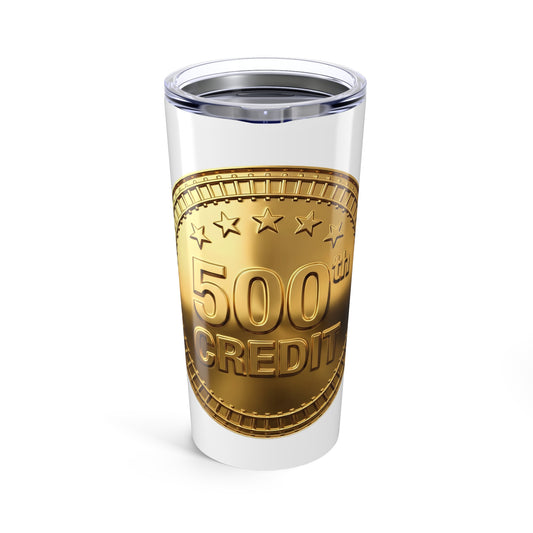 Gold Coaster Club 500th Credit Milestone Tumbler 20oz - THOOSIEMERCH product image