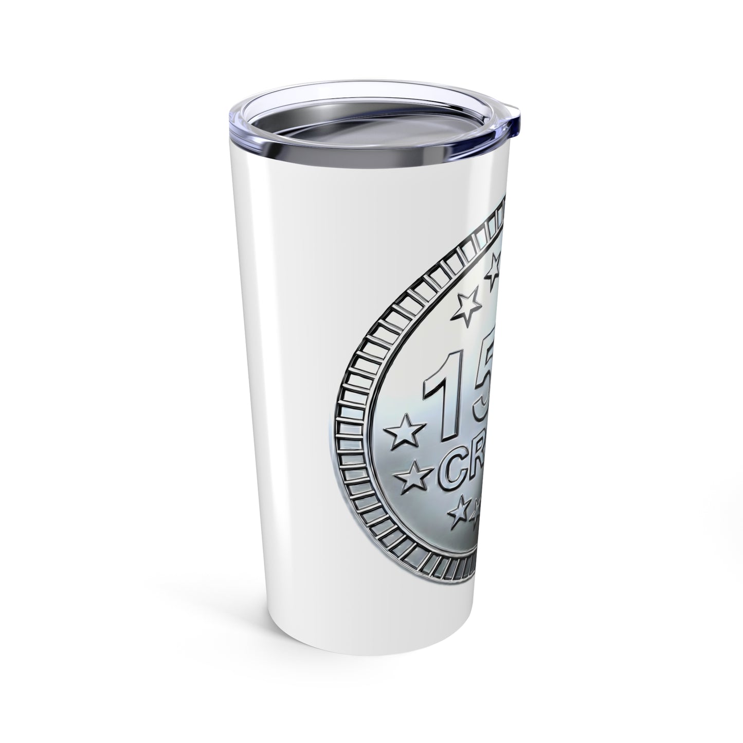 Platinum Coaster Club 1500th Credit Milestone Tumbler 20oz - THOOSIEMERCH product image