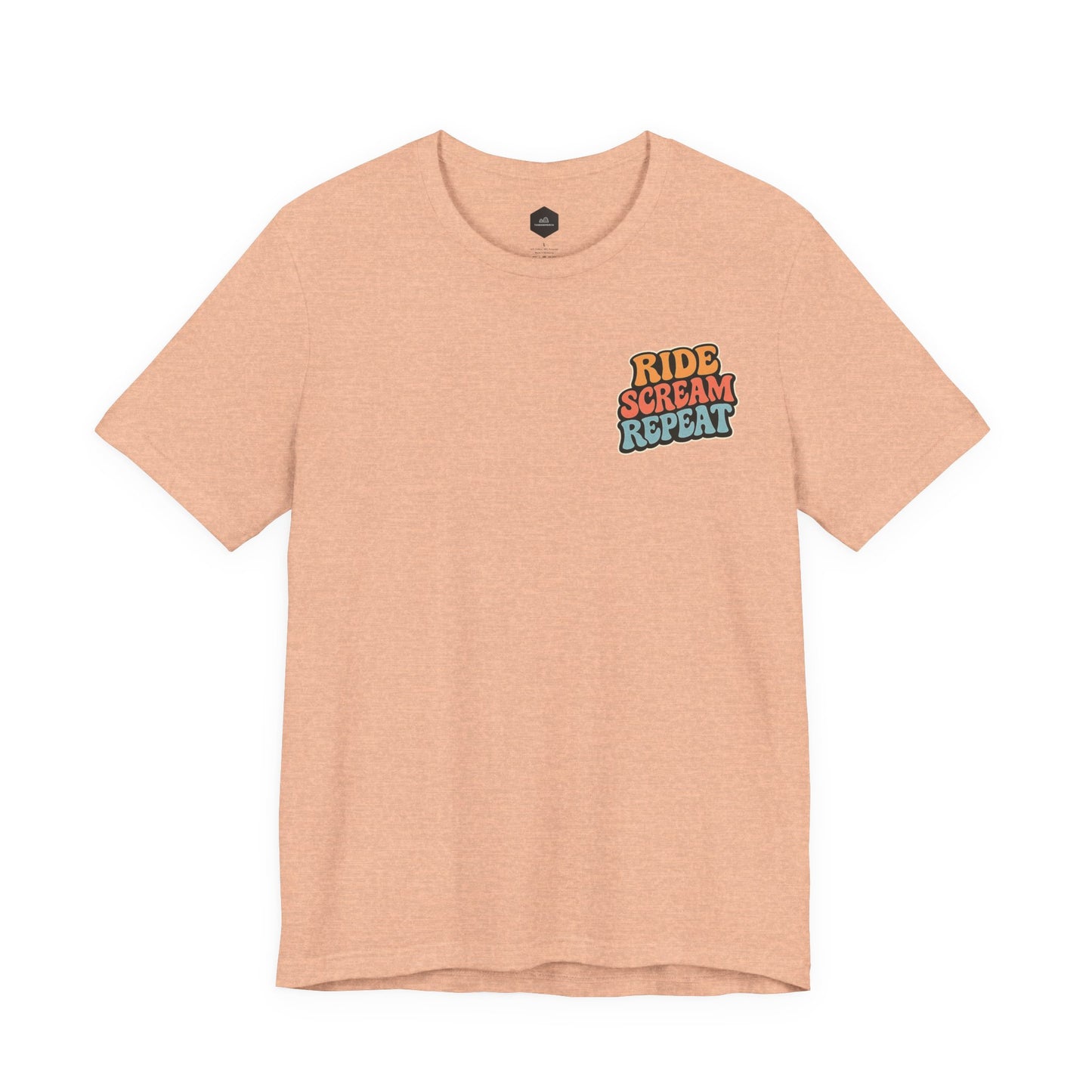 Ride Scream Repeat Retro Tee