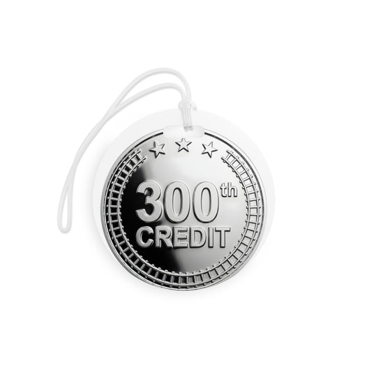 Silver Coaster Club 300th Credit Milestone Luggage Tag - THOOSIEMERCH product image