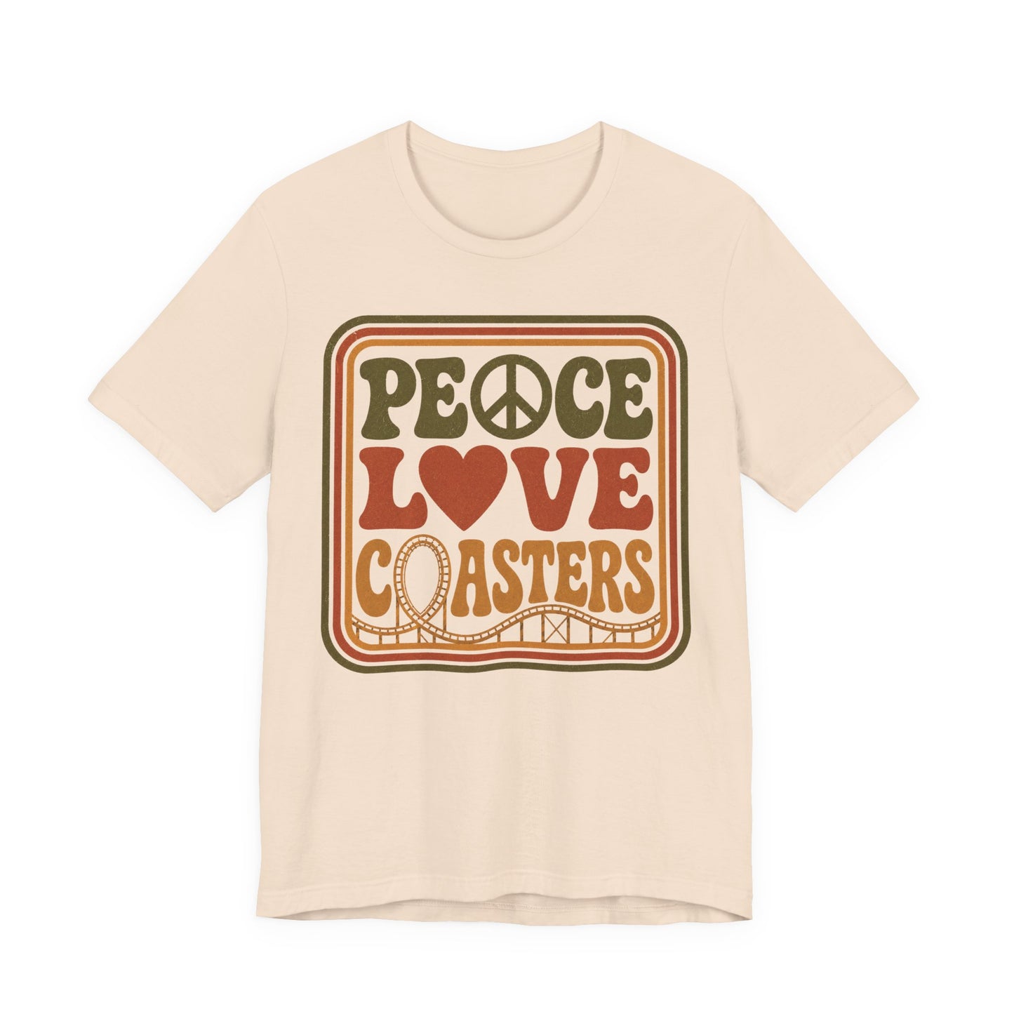 Peace Love Coasters Tee
