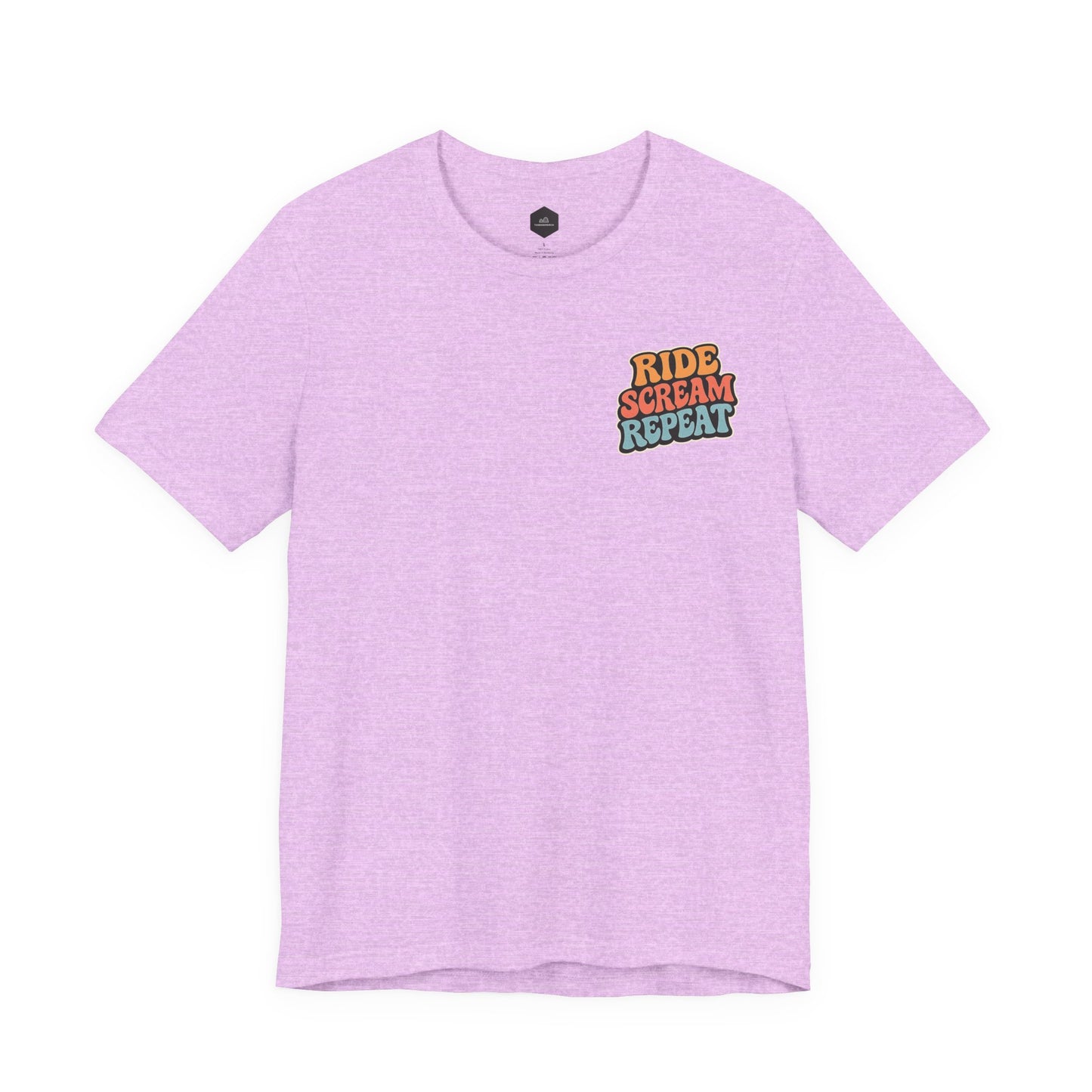 Ride Scream Repeat Retro Tee