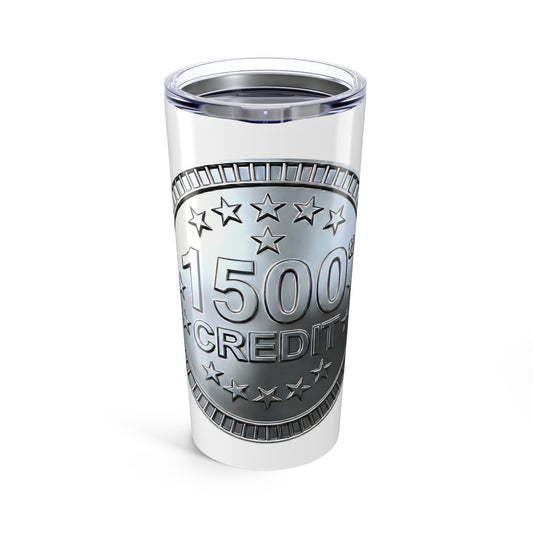 Platinum Coaster Club 1500th Credit Milestone Tumbler 20oz - THOOSIEMERCH product image
