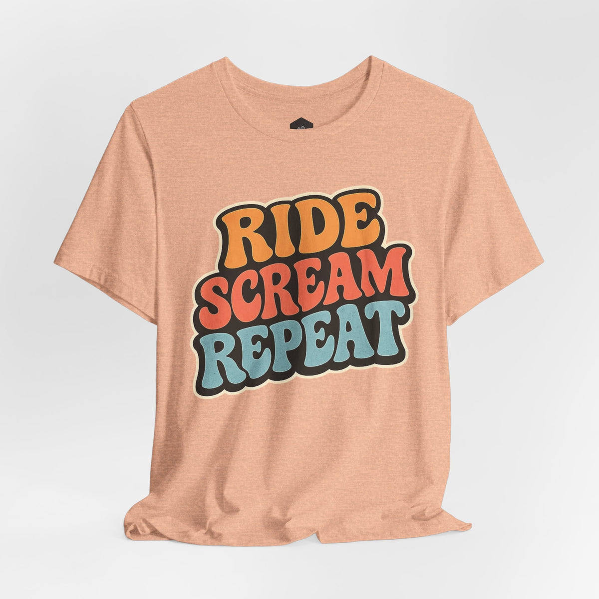 Ride Scream Repeat Retro Tee