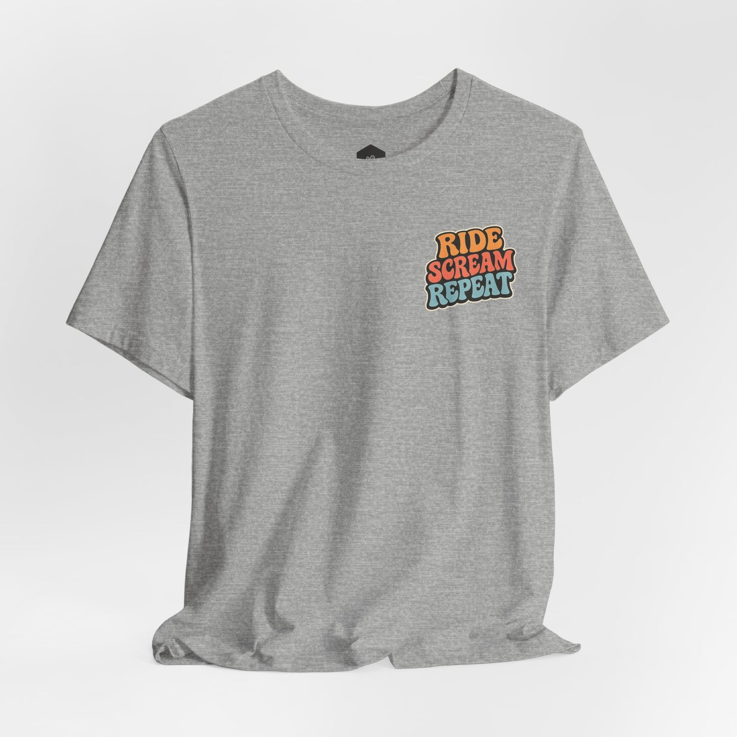 Ride Scream Repeat Retro Tee