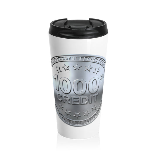 Platinum Coaster Club 1000th Credit Milestone Travel Mug - THOOSIEMERCH product image