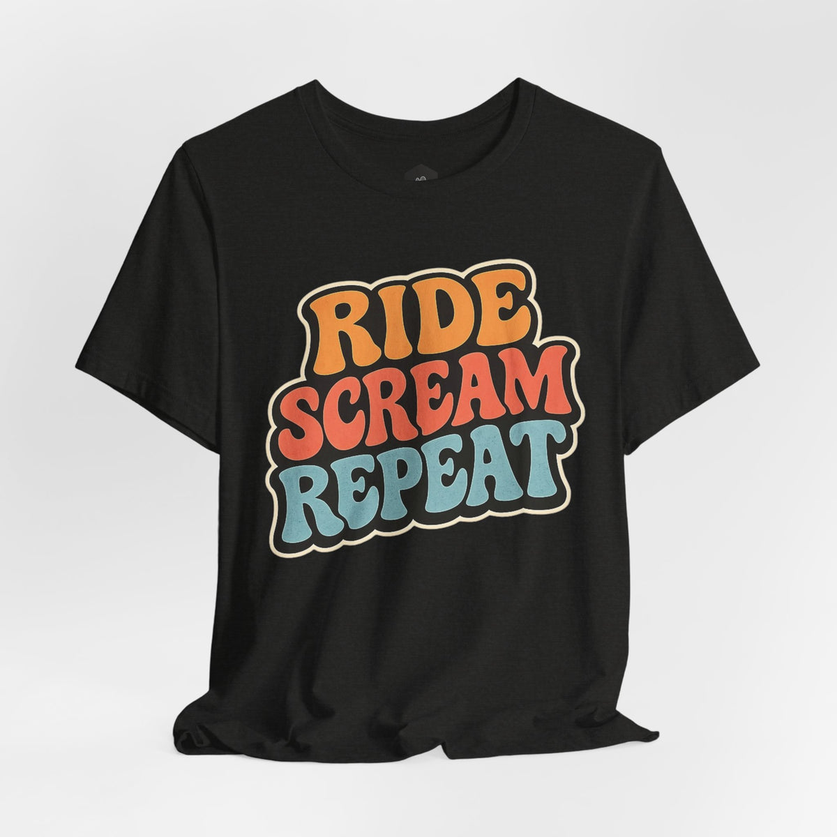 Ride Scream Repeat Retro Tee