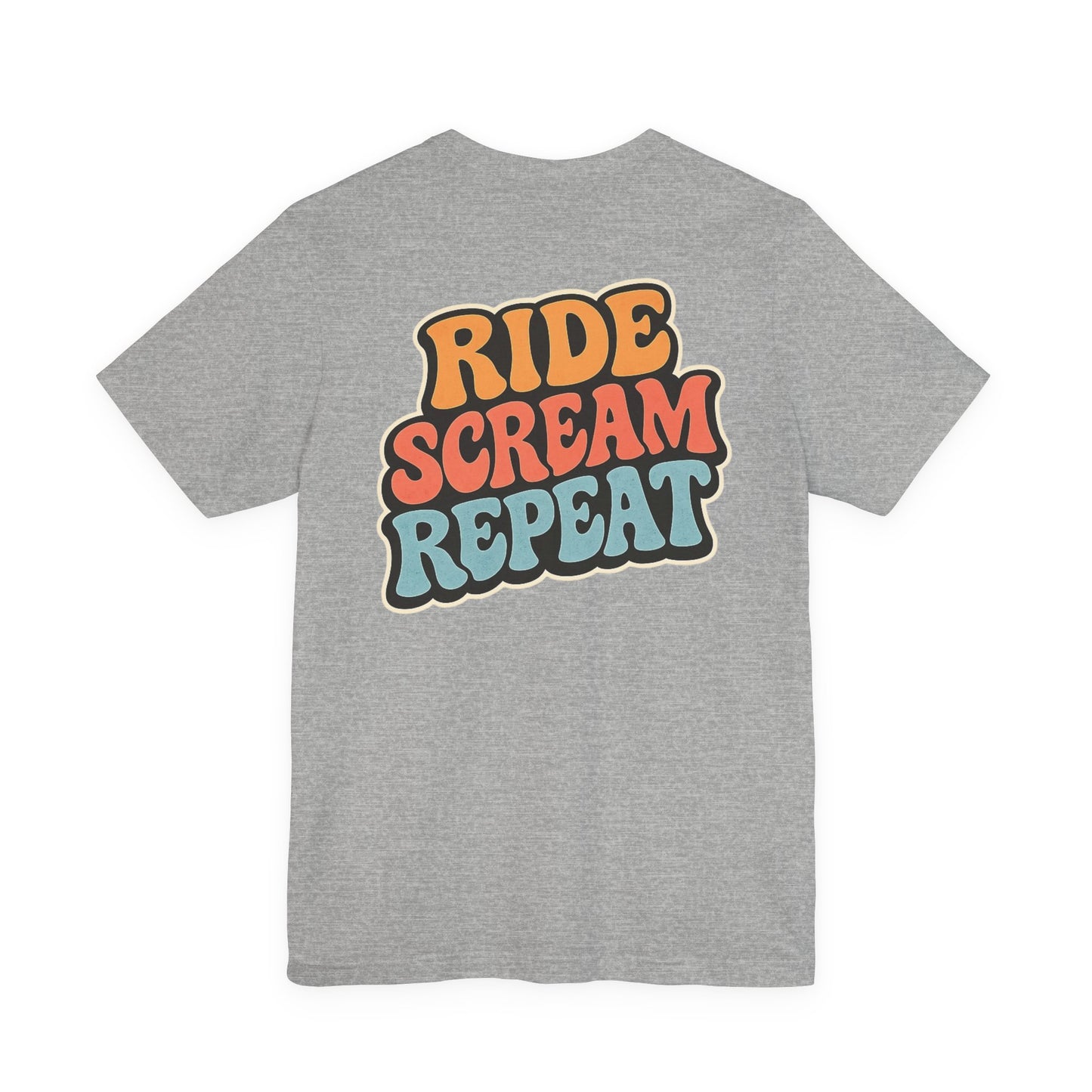 Ride Scream Repeat Retro Tee