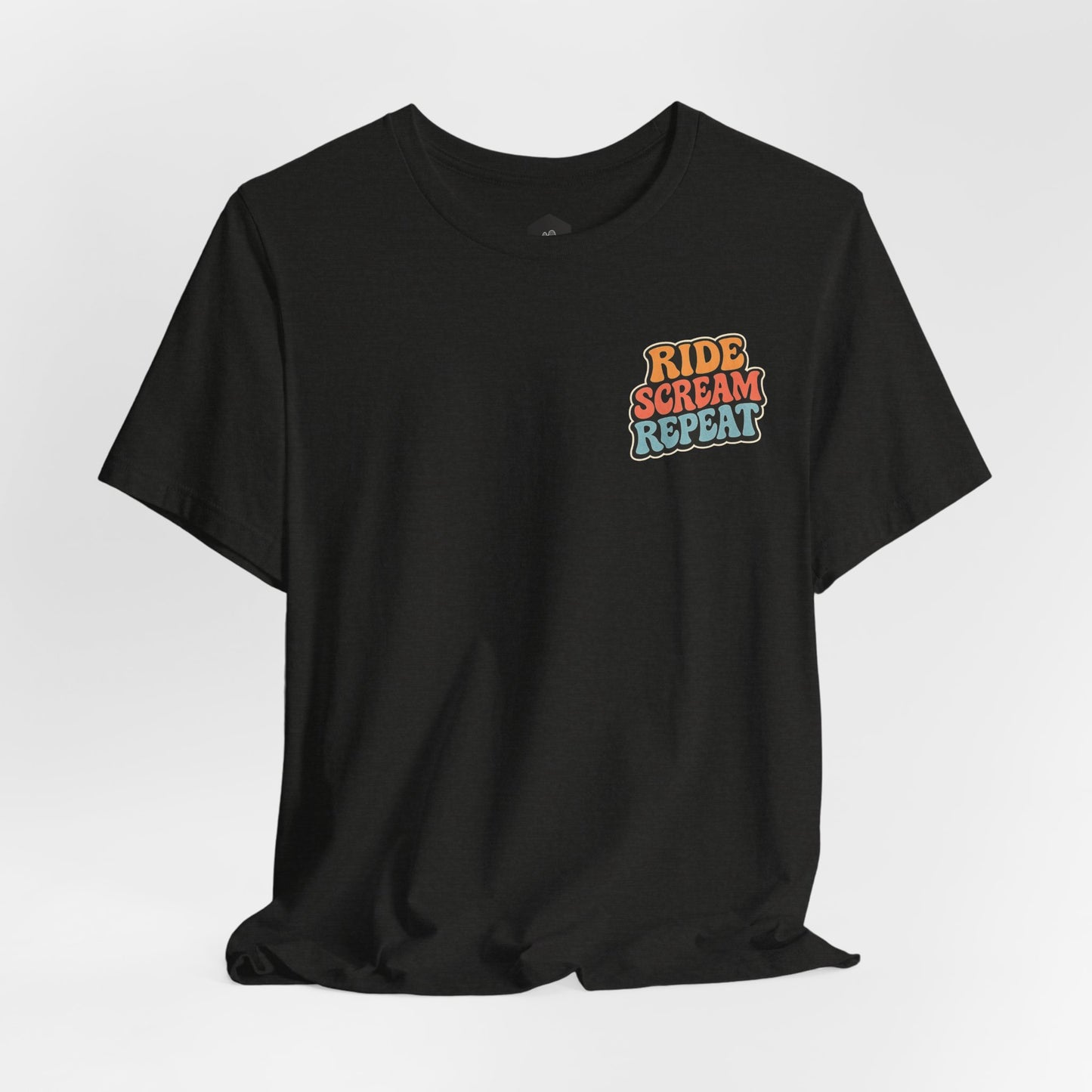 Ride Scream Repeat Retro Tee