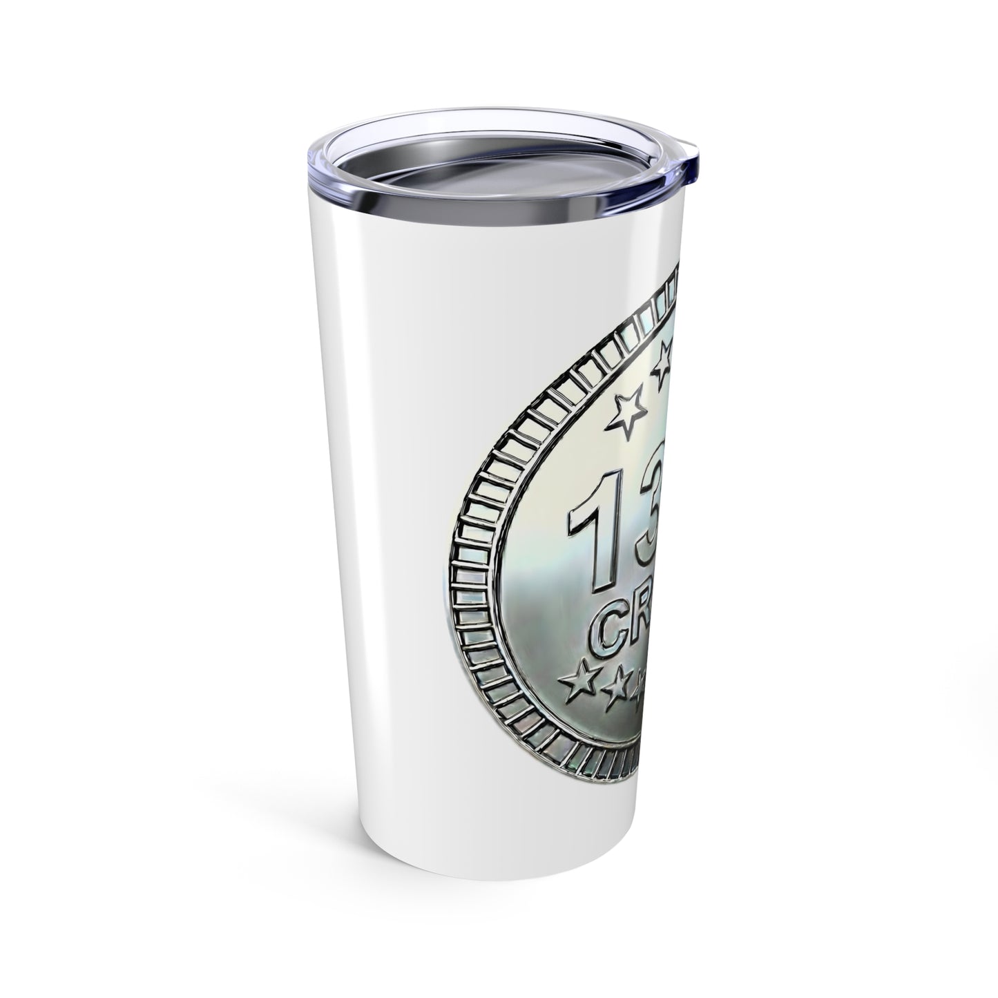 Platinum Coaster Club 1300th Credit Milestone Tumbler 20oz - THOOSIEMERCH product image