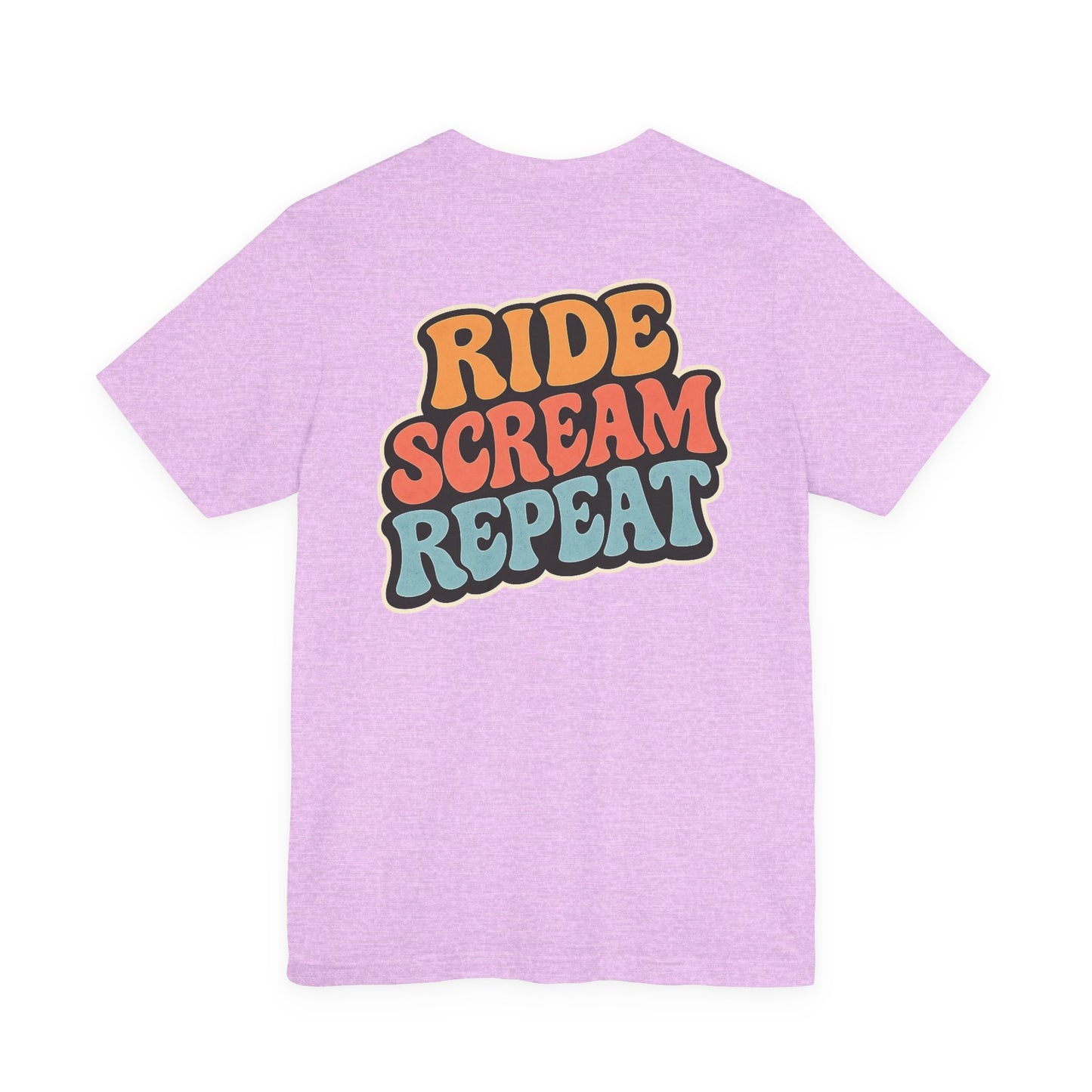 Ride Scream Repeat Retro Tee