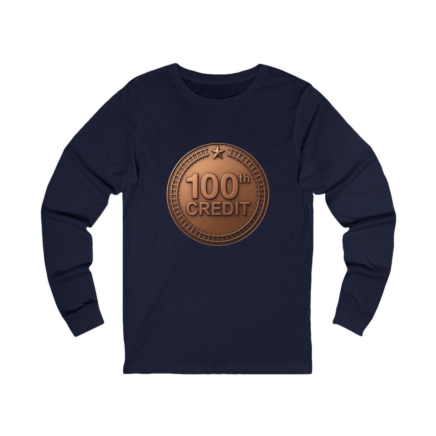Bronze Coaster Club 100th Credit Milestone Long Sleeve - THOOSIEMERCH product image
