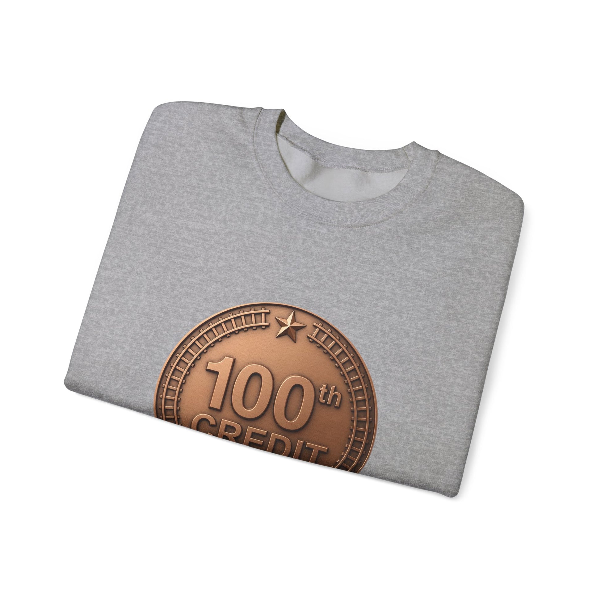 Bronze Coaster Club 100th Credit Milestone Sweatshirt - THOOSIEMERCH product image