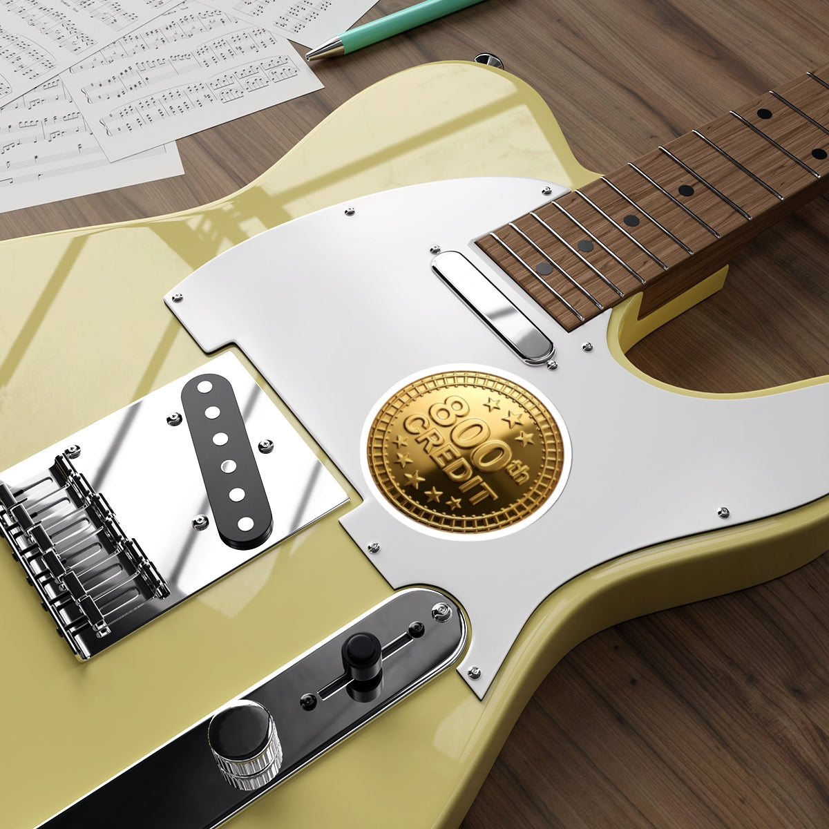 Gold Coaster Club 800th Credit Milestone Die-Cut Sticker - THOOSIEMERCH product image