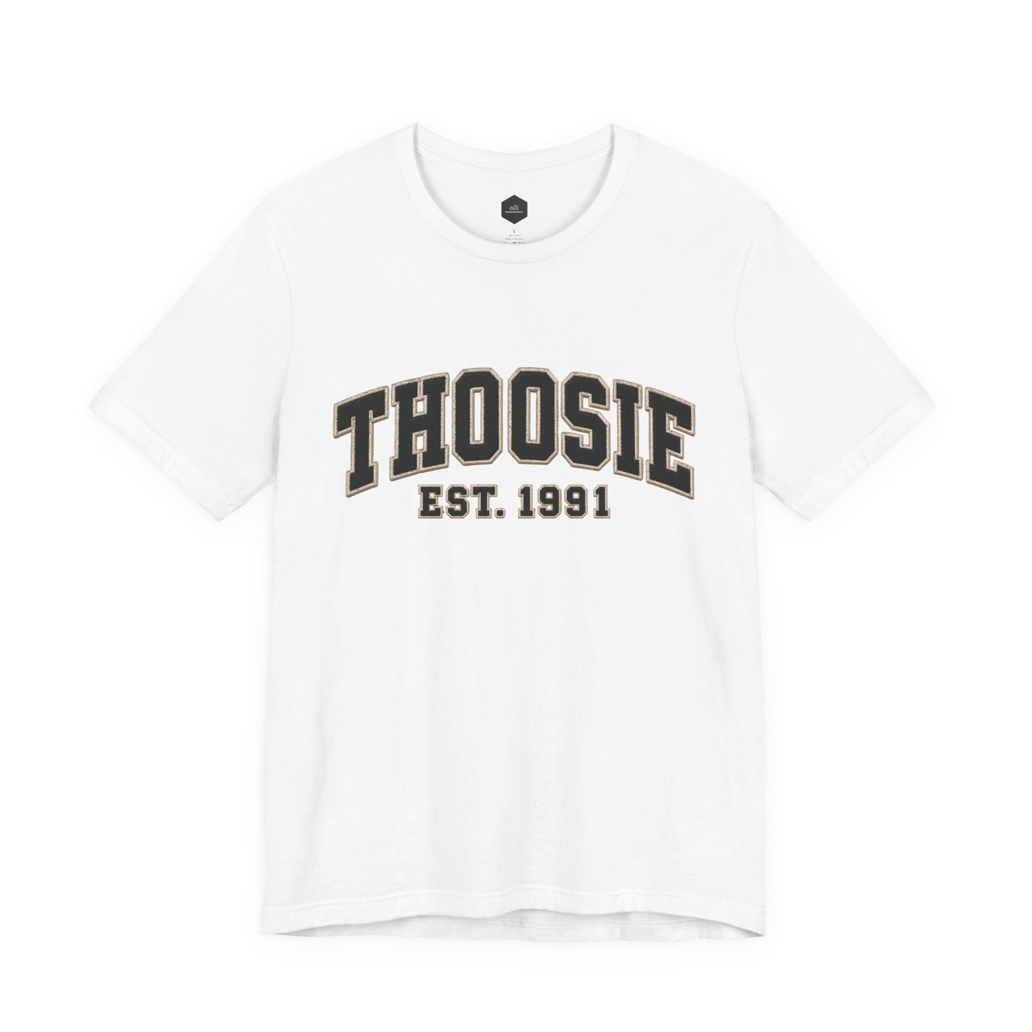 Born in 1991 Coaster Tee with vintage collegiate year graphic