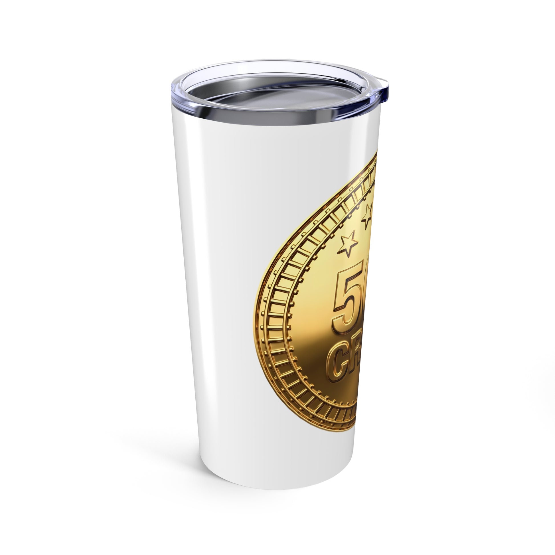 Gold Coaster Club 500th Credit Milestone Tumbler 20oz - THOOSIEMERCH product image