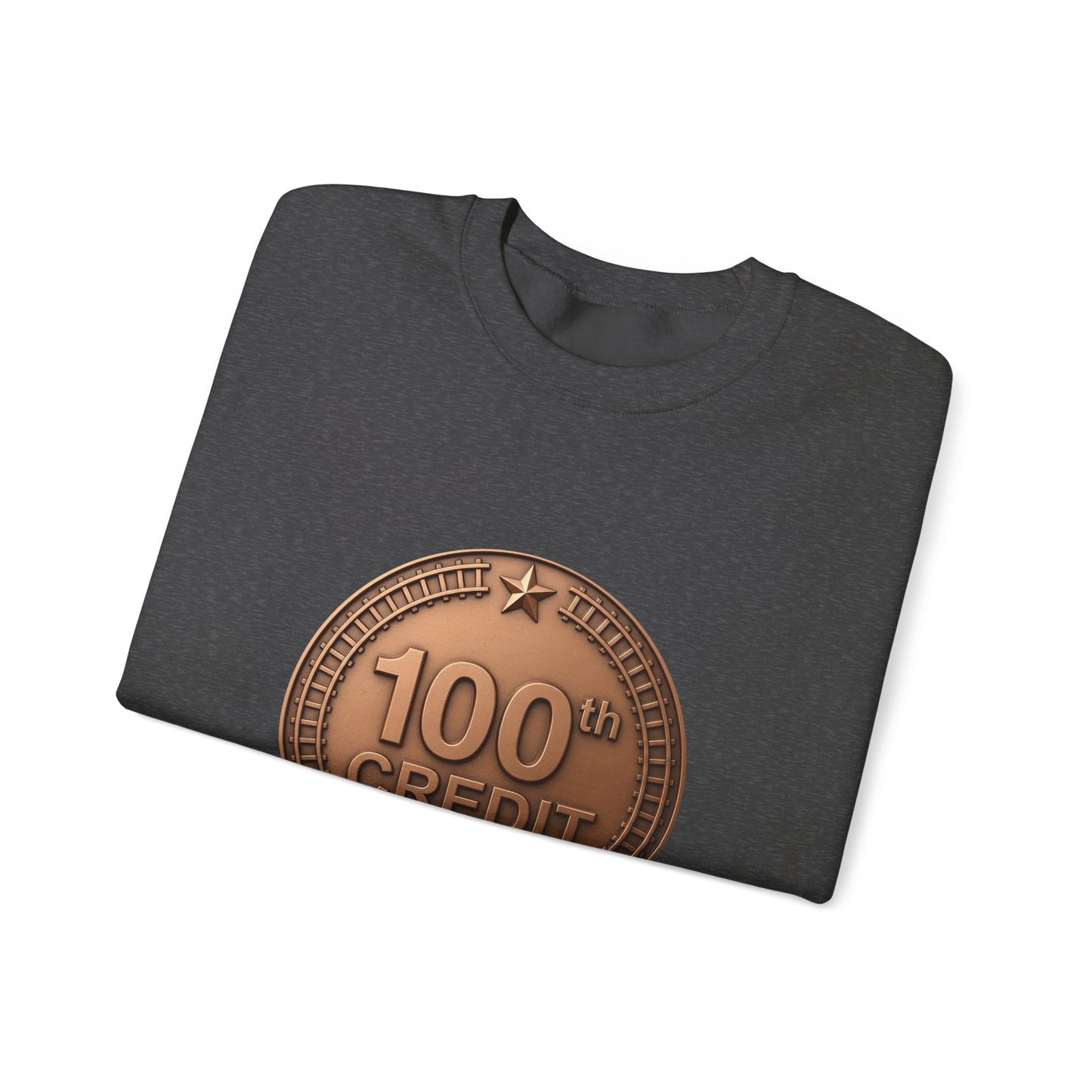 Bronze Coaster Club 100th Credit Milestone Sweatshirt - THOOSIEMERCH product image