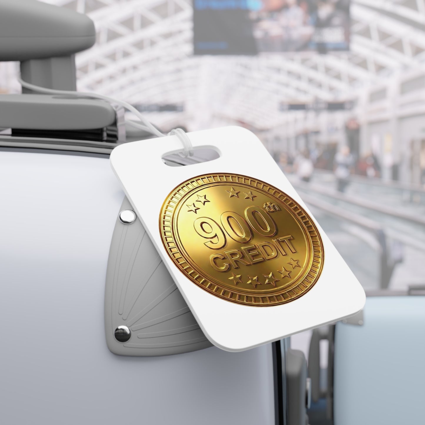 Gold Coaster Club 900th Credit Milestone Luggage Tag - THOOSIEMERCH product image